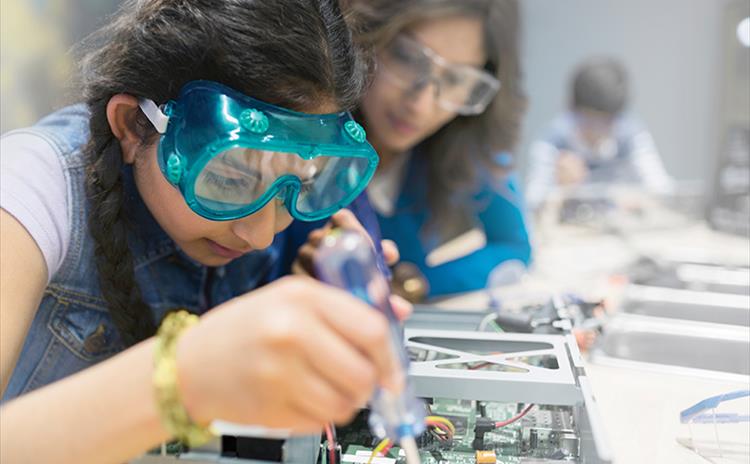 Child assembling electronics