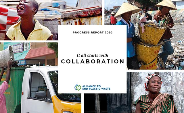 The Alliance to End Plastic Waste’s 2020 Progress Report The Alliance to End Plastic Waste’s 2020 Progress Report