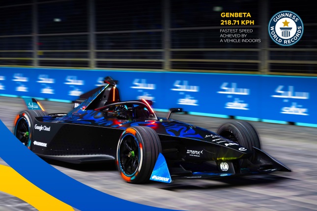 SABIC Formula-E Guinness Book Records Title