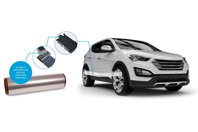 Car and showing ELCRES product