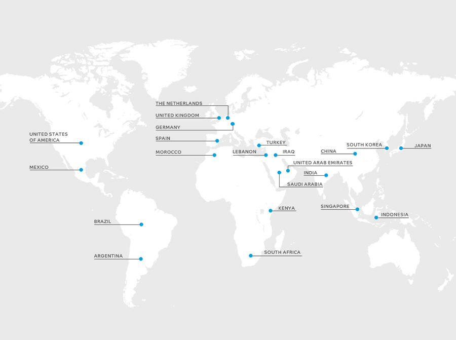 Reach map